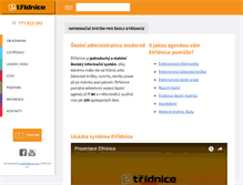 Tablet Screenshot of etridnice.cz